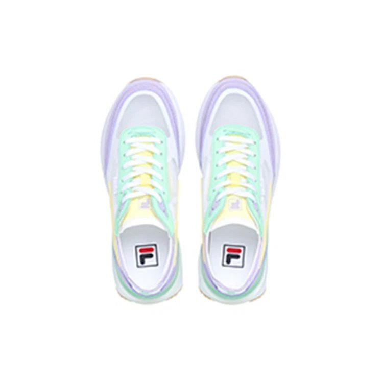 Renno Classics Sneakers "White Lilac Green"