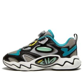 Retro Running Shoes "Grey Black Blue"