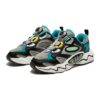 Retro Running Shoes "Grey Black Blue"
