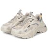 Retro Running Shoes White/Grey/Yellow