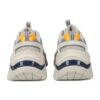 Retro Running Shoes White/Grey/Yellow