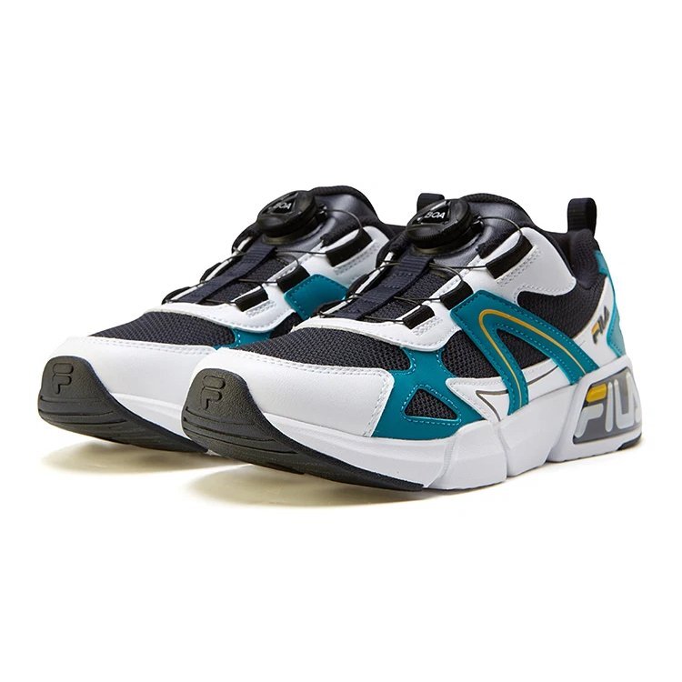 Retro Sport Shoes "Black White Blue"