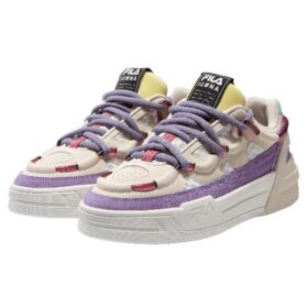 Salto Low-Top White/Purple