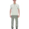 Sea Foam Marty Zip Polo