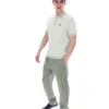 Sea Foam Marty Zip Polo