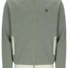 Sea Foam Mathers Herringbone Track Top