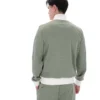 Sea Foam Mathers Herringbone Track Top