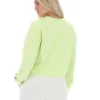 Shadow Lime Jorie Wide Crew Neck Sweatshirt