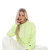 Shadow Lime Jorie Wide Crew Neck Sweatshirt