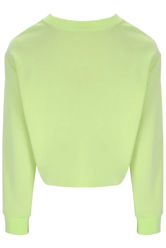 Shadow Lime Jorie Wide Crew Neck Sweatshirt