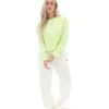 Shadow Lime Jorie Wide Crew Neck Sweatshirt