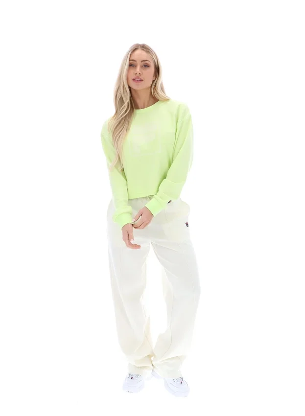Shadow Lime Jorie Wide Crew Neck Sweatshirt