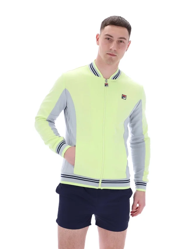 Shadow Lime Settanta Baseball Track Top