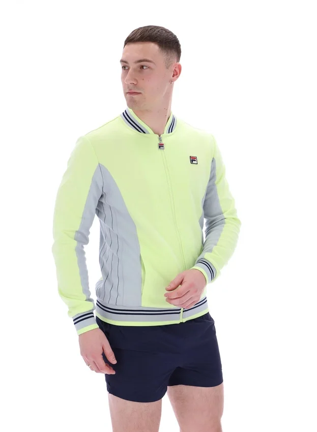 Shadow Lime Settanta Baseball Track Top