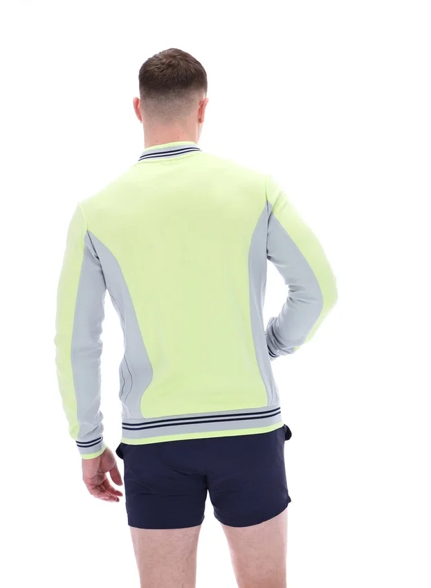 Shadow Lime Settanta Baseball Track Top