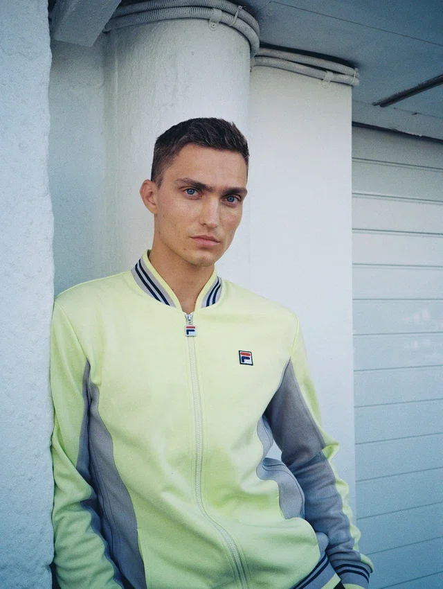 Shadow Lime Settanta Baseball Track Top