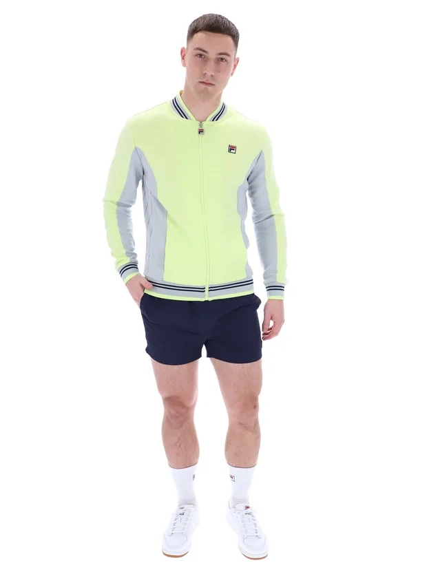 Shadow Lime Settanta Baseball Track Top