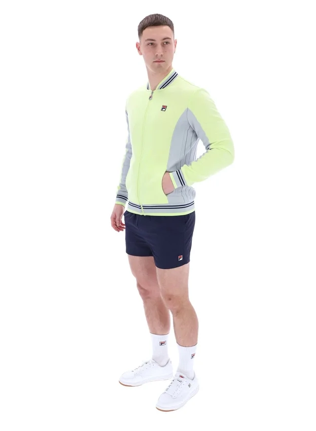 Shadow Lime Settanta Baseball Track Top