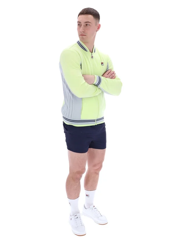Shadow Lime Settanta Baseball Track Top