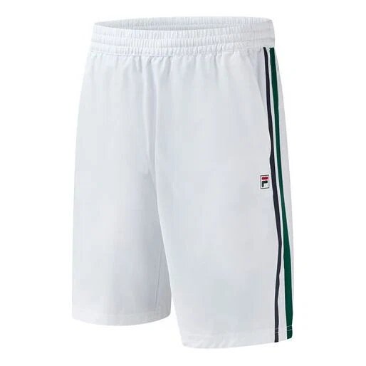 Side Tennis Breathable Woven Five Pants For Men White