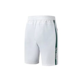 Side Tennis Breathable Woven Five Pants For Men White