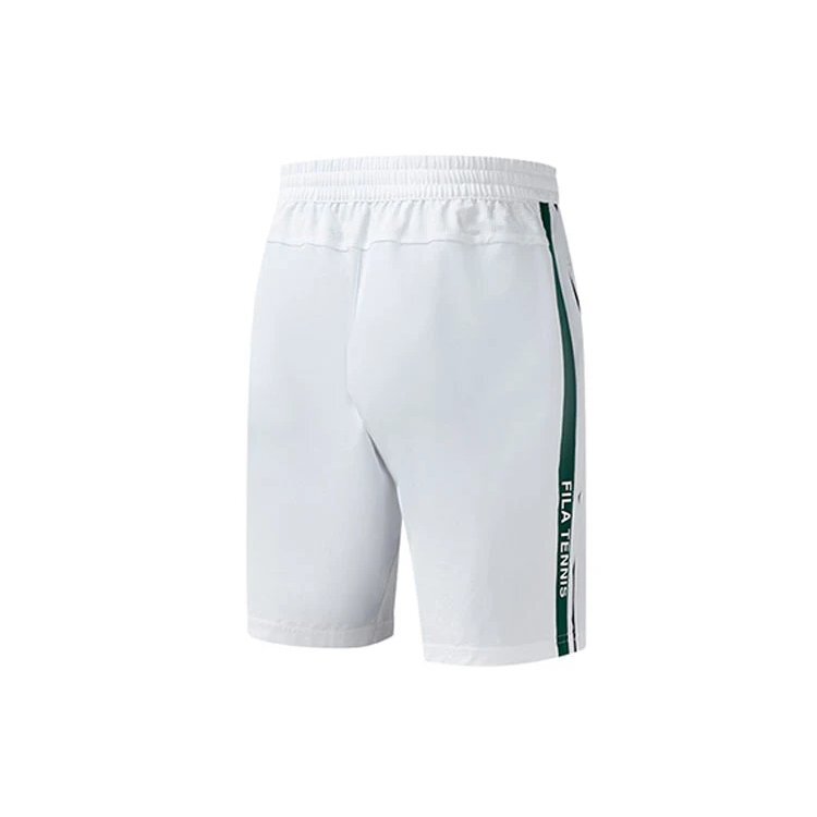 Side Tennis Breathable Woven Five Pants For Men White