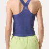 Skipper Blue Center Court Seamless Tank