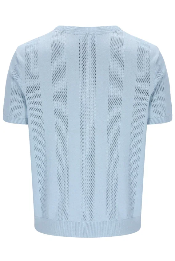 Skyway Corrado Knitted Panel Tee