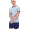 Skyway Domenico Crochet Knitted Shirt with Contrast Tipping