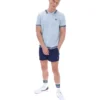 Skyway Domenico Crochet Knitted Shirt with Contrast Tipping