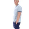 Skyway Domenico Crochet Knitted Shirt with Contrast Tipping