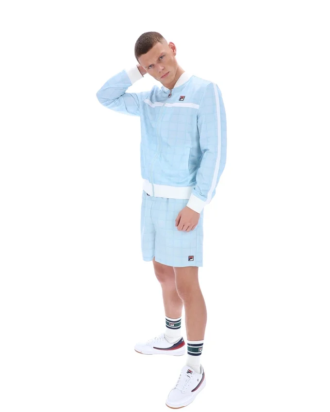 Skyway Filippo Tonal Check Track Top