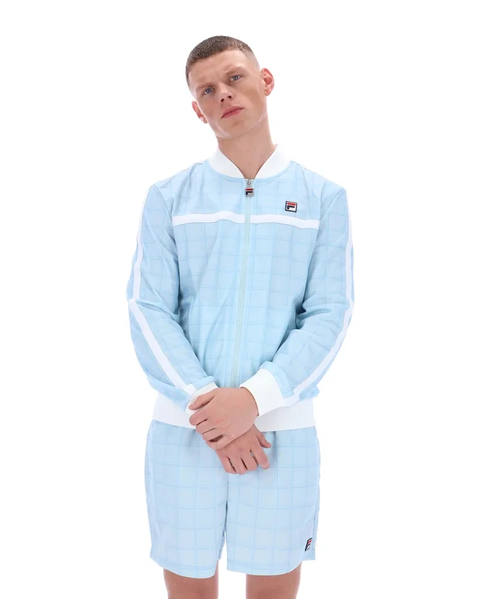 Skyway Filippo Tonal Check Track Top