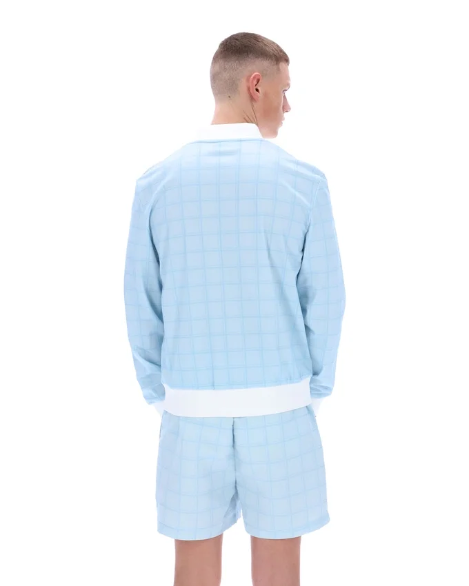 Skyway Filippo Tonal Check Track Top