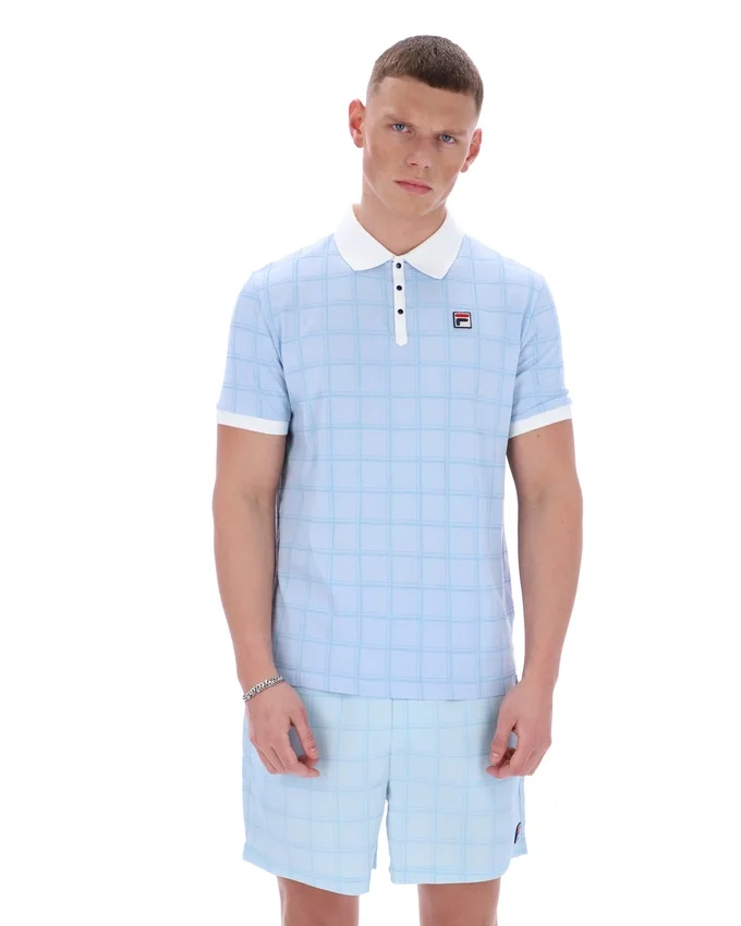 Skyway Ignazio Tonal Check Polo
