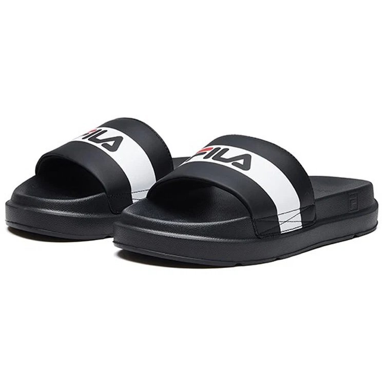 Slippers Black/White