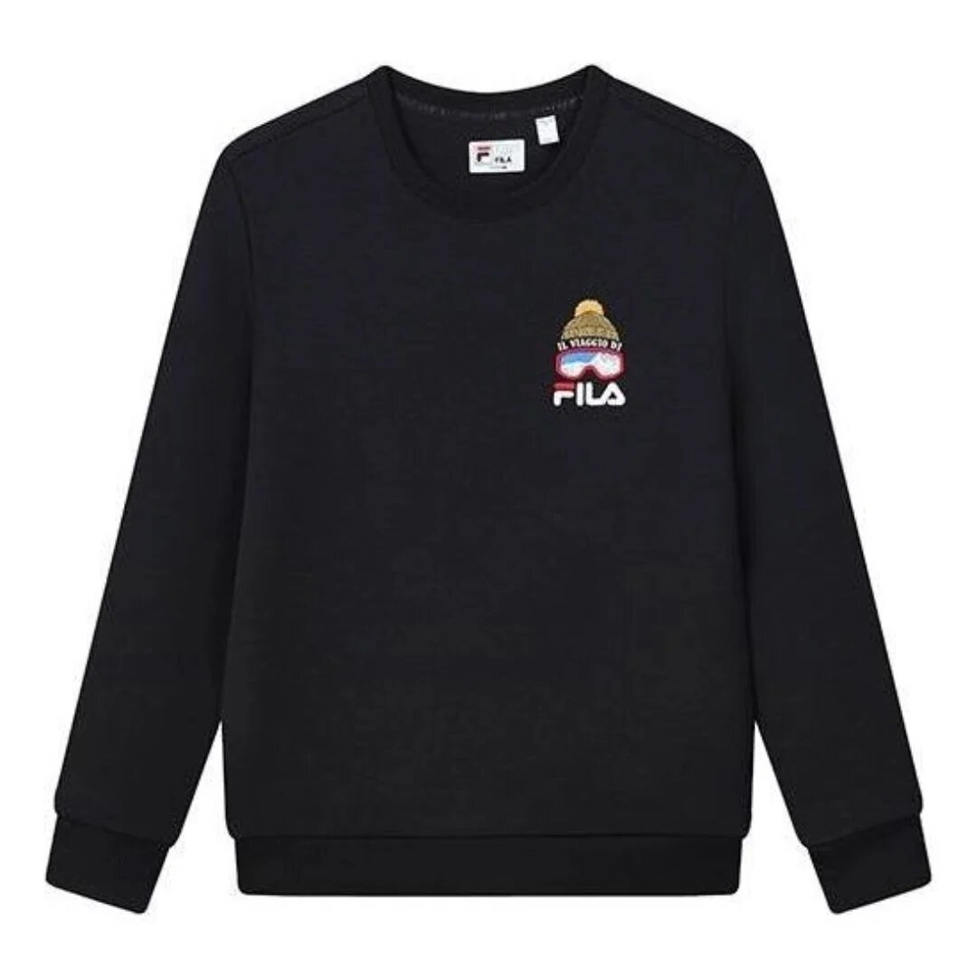 Small Logo Graphic Sweater "Black"