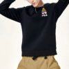 Small Logo Graphic Sweater "Black"