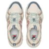 Sofia 1S Fishbone Modern Low-Top Shoes "White Pink Blue"