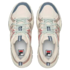 Sofia 1S Fishbone Modern Low-Top Shoes “White Pink Blue”