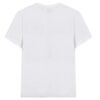 Solid Color Letter Printed T-Shirt "White"