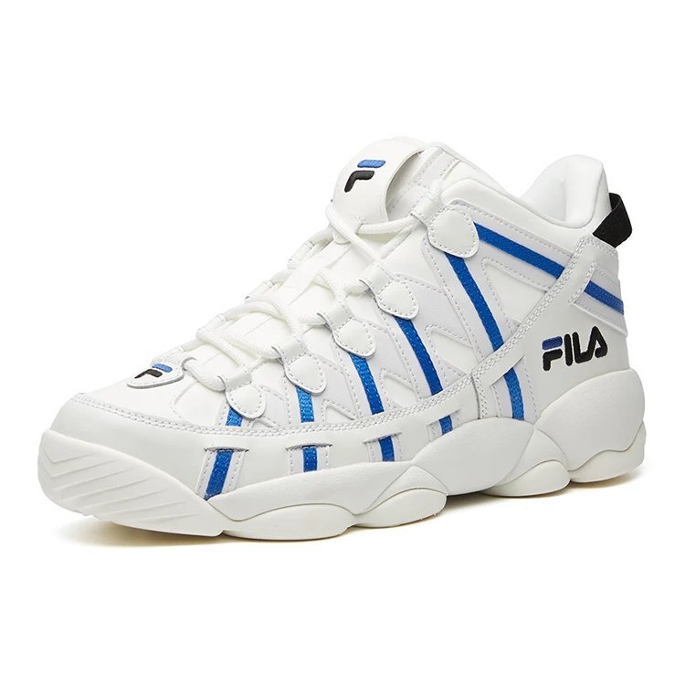 Spaghetti Mid White/Blue