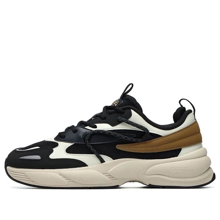 Spettro Low-Top Casual Shoes Black/White