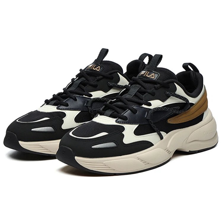 Spettro Low-Top Casual Shoes Black/White