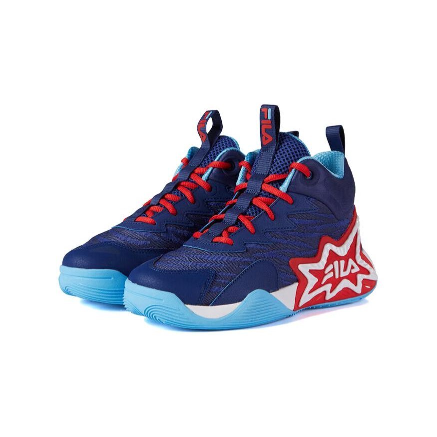Sport Basketball Shoes "Blue Red"