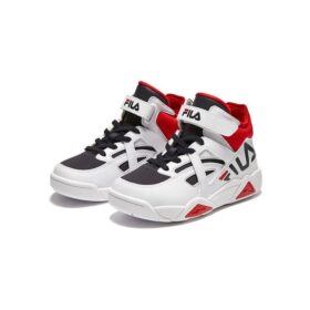 Sport Basketball Shoes “White Red”