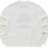 Sport Graphic Sweater "White Black"
