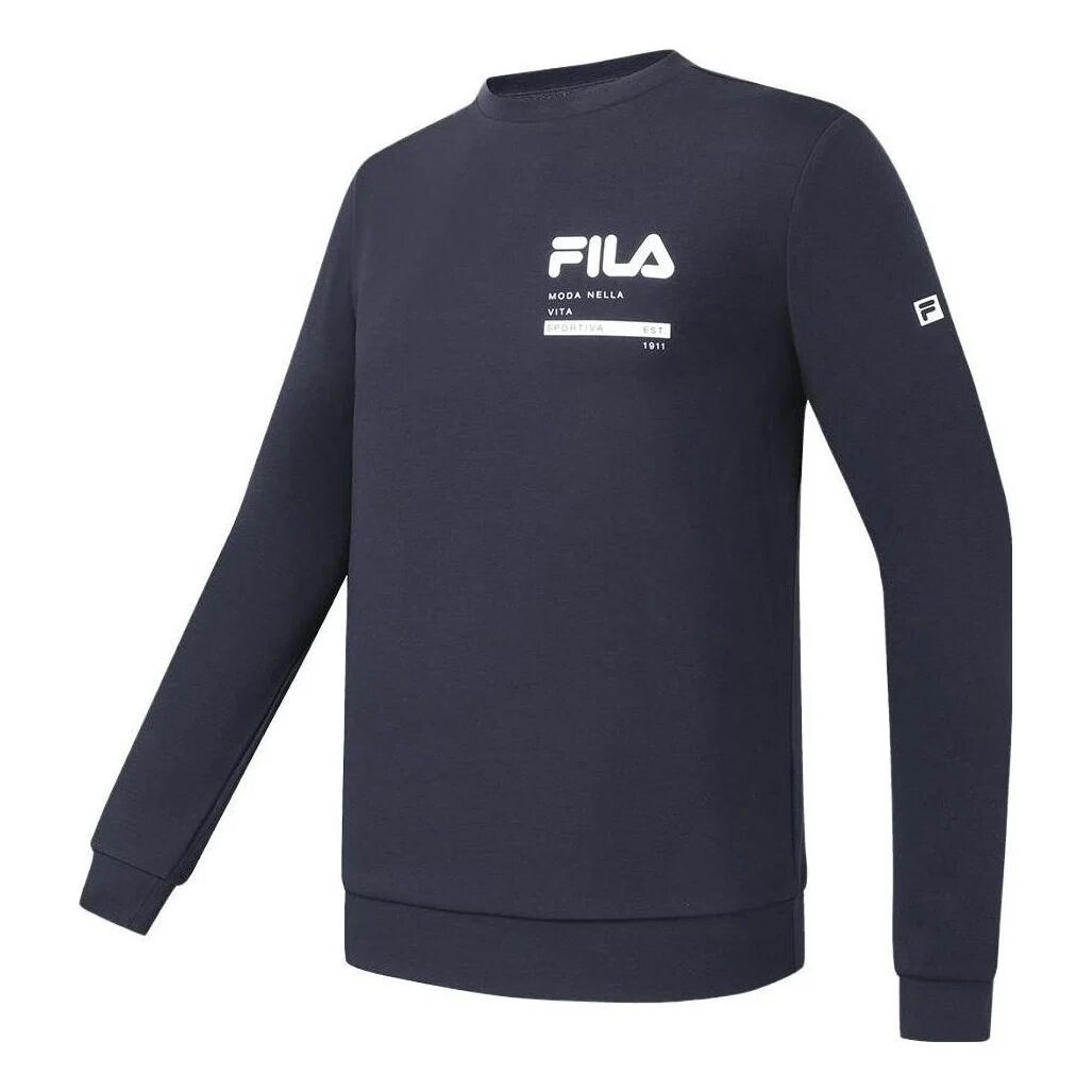 Sport Pullover "Navy White"