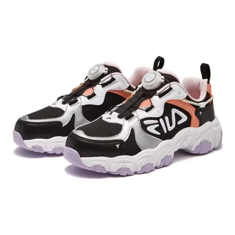 Sport Running Shoes "White Black Lilac"