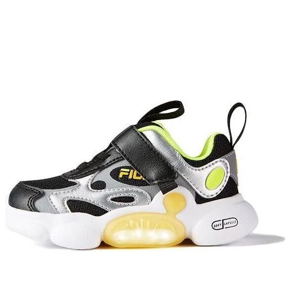 Sport Sneakers "Silver Black Green"